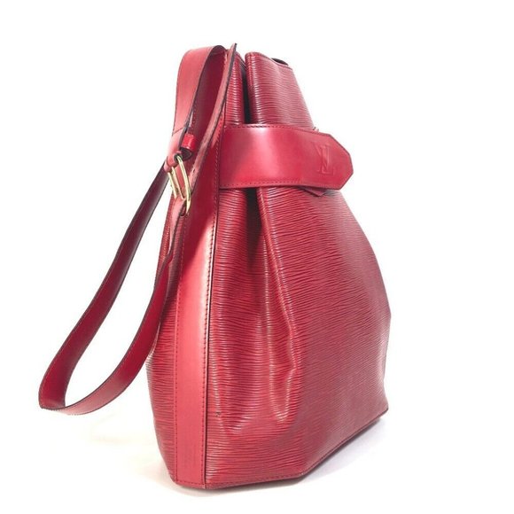 LOUIS VUITTON Epi Sack de Paul Shoulder Bag Epi Leather Red - Picture 14 of 14